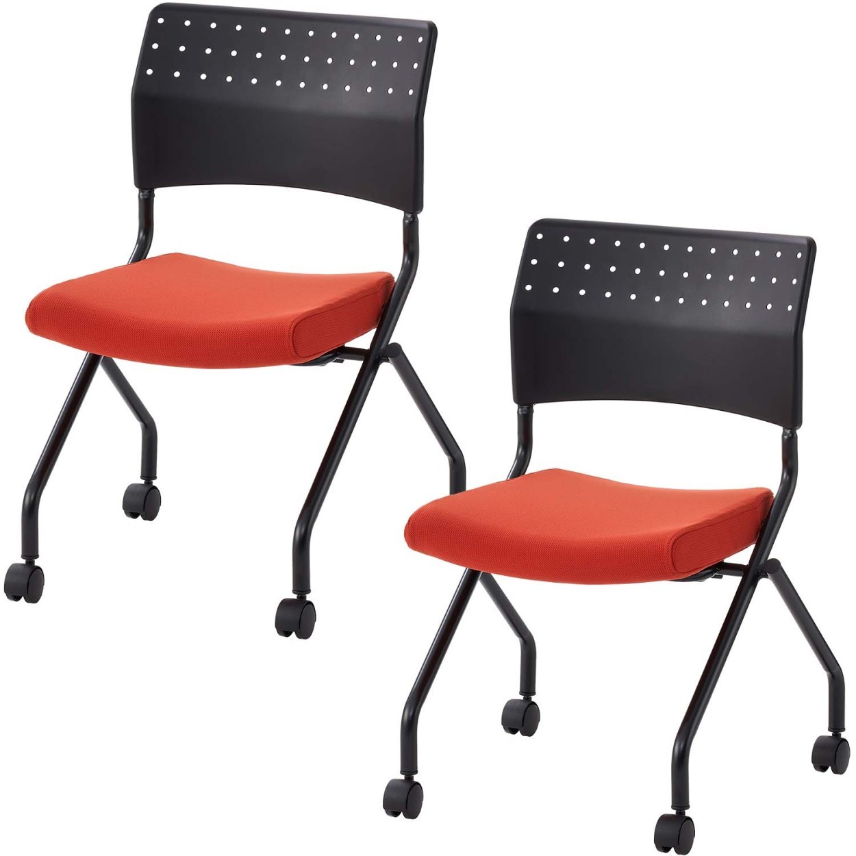 オフィスコム 法人様限定 ミーティングチェア 椅子 プレソナ 2脚