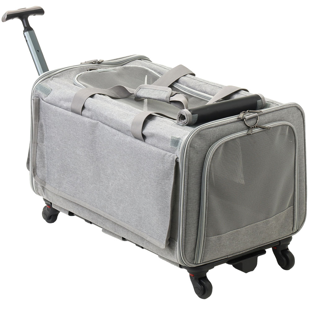 ペットキャリー カート キャスター付き キャリーバッグ ペットバギー