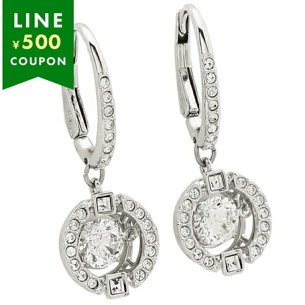 新品未使用】スワロフスキー Sparkling Dance Round ピアス SWAROVSKI