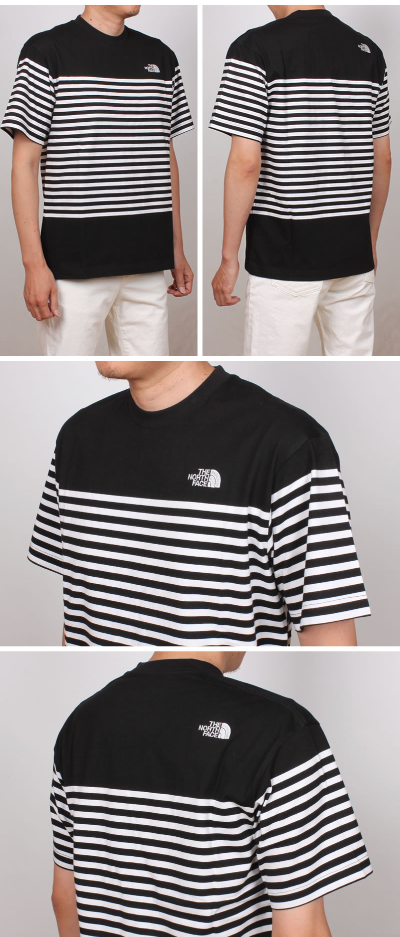 THE NORTH FACE（ザ ノースフェイス） パネルボーダー Tシャツ Panel