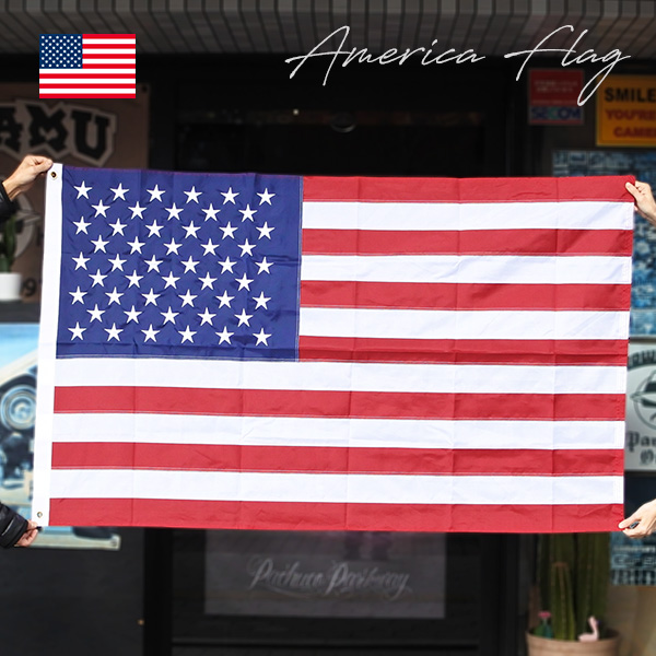 アメリカ 国旗 吸盤付 ミニフラッグ 黒棒 フラッグ AMERICA FLAG 旗