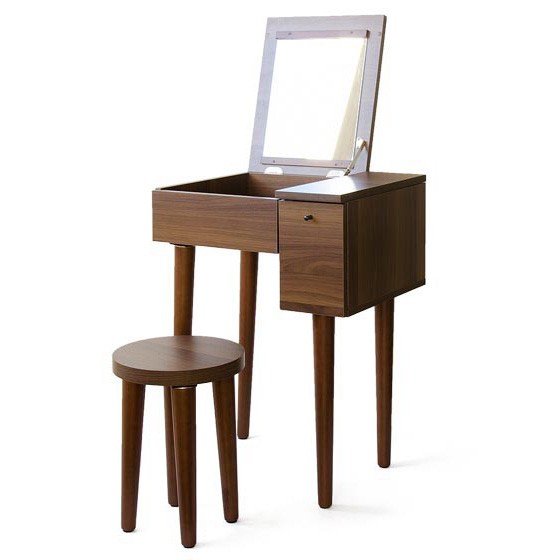 ちこ木製ドレッサー・鏡台・椅子付き 楽天市場】ドレッサー スツール付