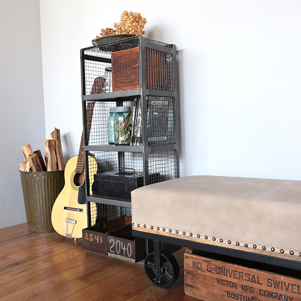 棚 本棚 ラック シェルフ 収納 壁掛け アイアン シルバー 飾り棚