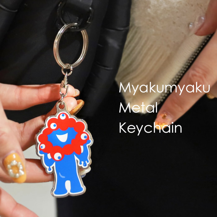 新品】ミャクミャク 大阪キャラクター キーホルダー ピンバッチ 2025