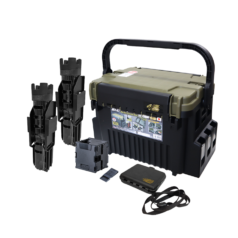 メイホウ（MEIHO） ランガンシステムボックス 釣り VS-7090N グリーン