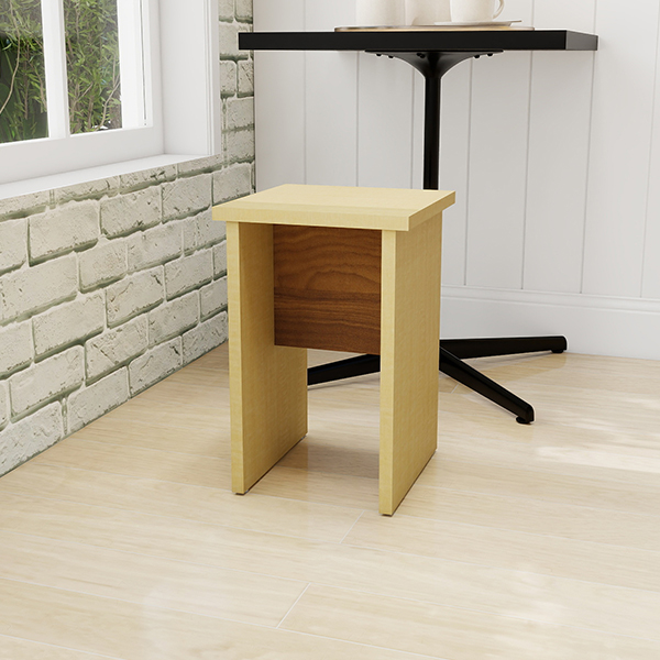 スツール 椅子 木製 30 ベンチ サイドテーブル 正方形 四角形 花台