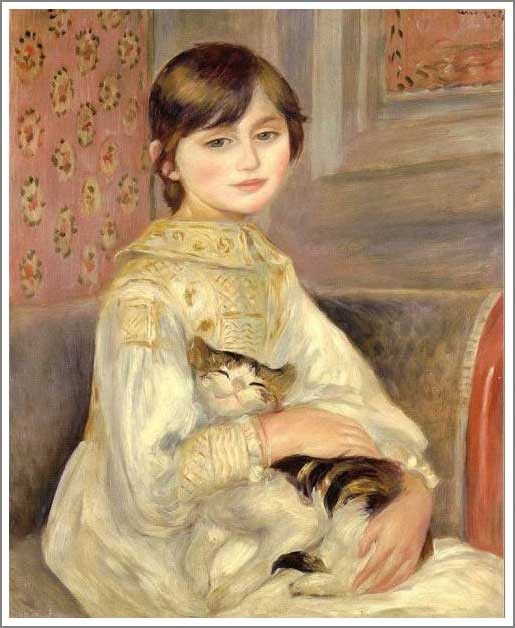 期間限定価格ルノアール『印象派』複製画 博物館級精巧再現 額装付