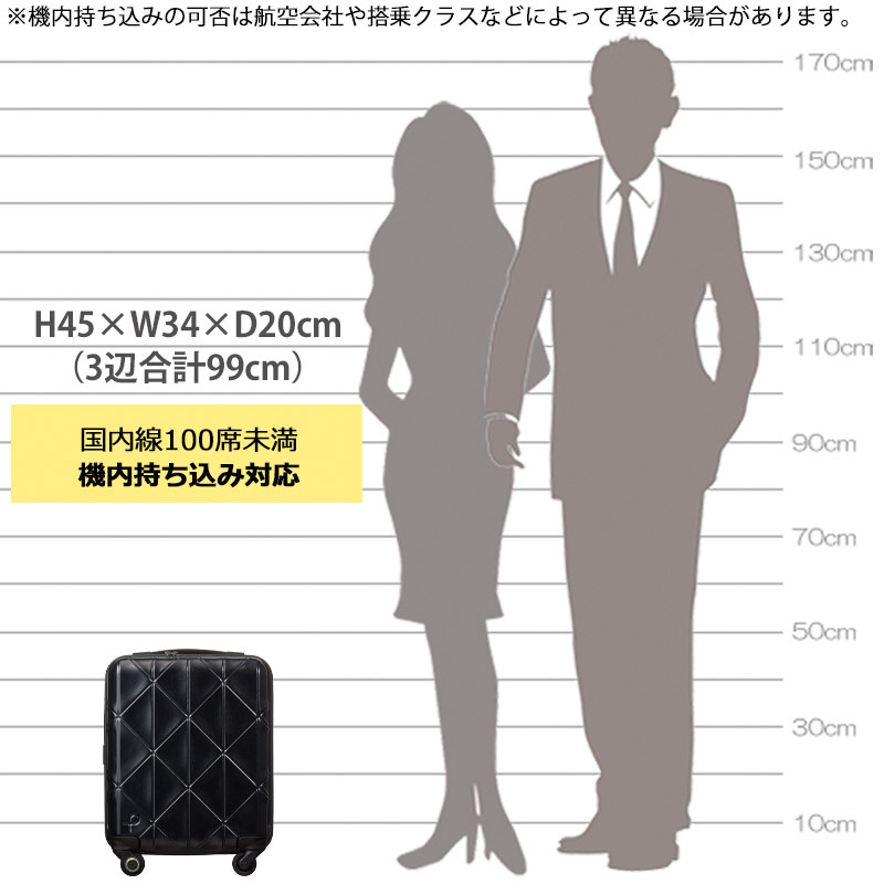ProtecA プロテカ スーツケース コーリー 02270 日本製 24L 1泊-2泊