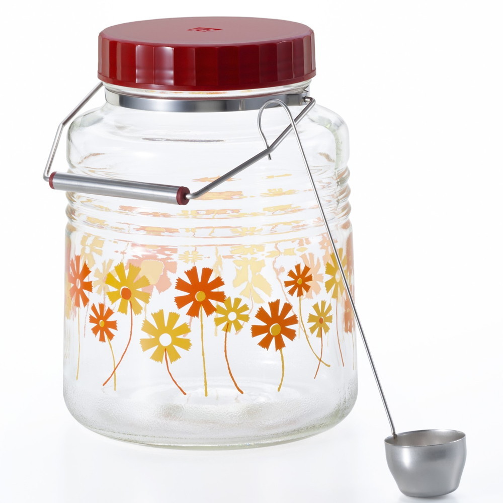 昭和レトロ 駄菓子屋 ガラス保存瓶 硝子瓶 蓋付き アンティーク雑貨