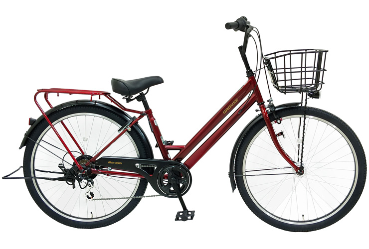 引き取り限定】丸石サイクル グラウス 26インチ ビーチクルーザー