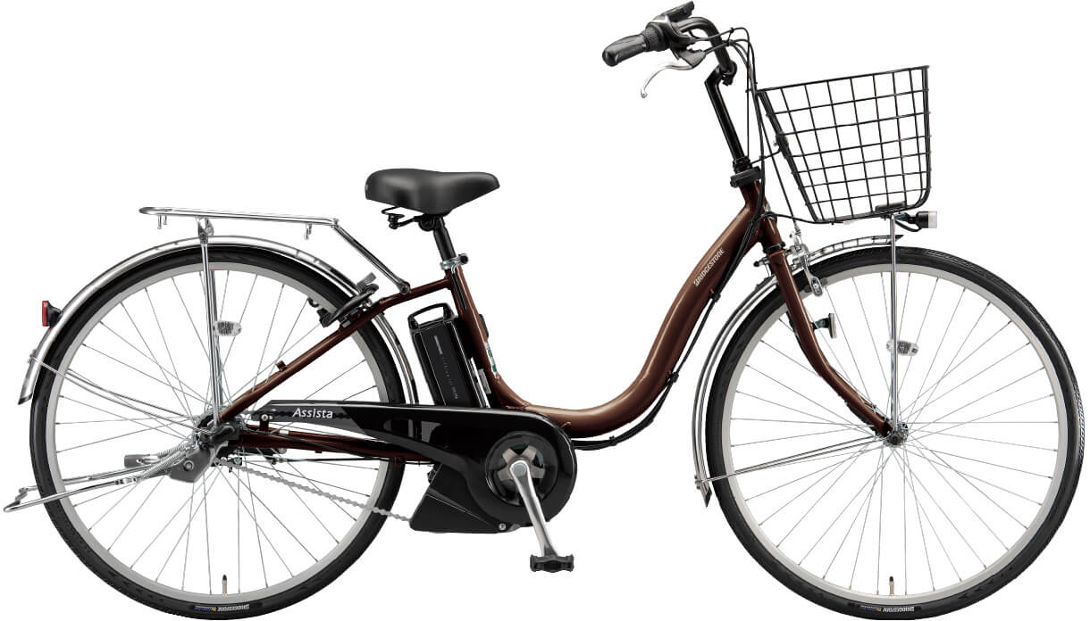 Assista パンクしない ブリヂストン 電動アシスト自転車 2025 アシスタ