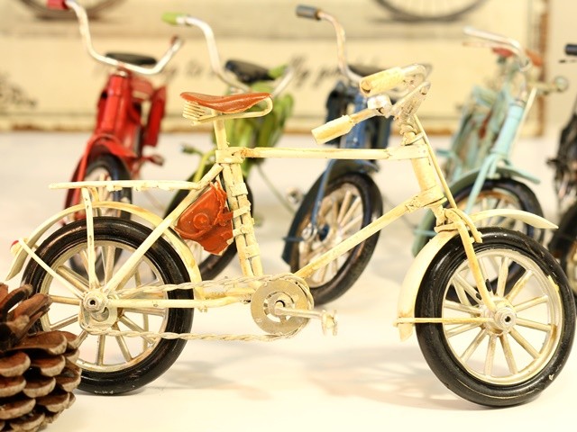 ノスタルジックデコ バイシクル ミニチュア 自転車 雑貨 模型 おしゃれ