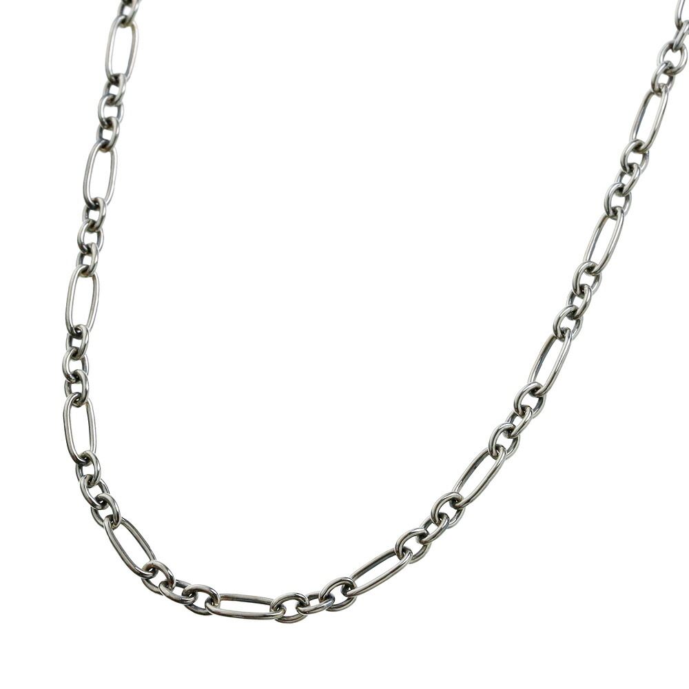 フィガロチェーンネックレスSV 925(ロング)重厚感❗️夏こそ装着