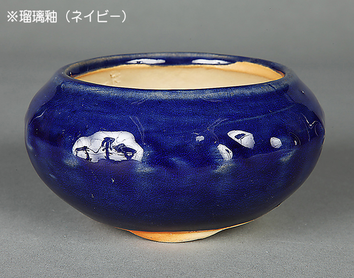 盆栽鉢 「広東色小鉢」 植木鉢 中国鉢 色小鉢 4号 11.5cm 小品盆栽