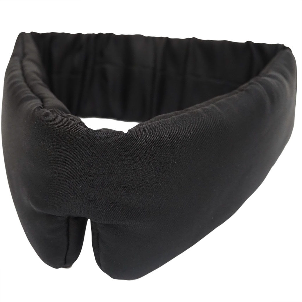 PRADA（プラダ） シルク アイマスク ブラック トラベルマスク 1RT004