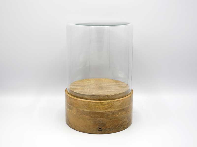 扇風機台付きガラスドーム ガラスケース ショーケース オブジェ 古道具