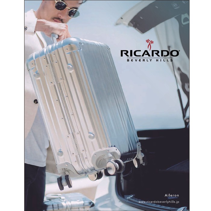 リカルド エルロン スーツケース 40L TSAロック アルミボディ 出張