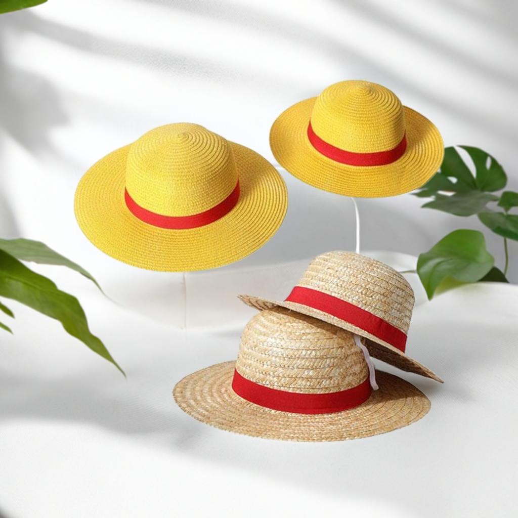 麦わら帽子 ワンピース ONE PIECE ルフィ コスプレ衣装用 帽子