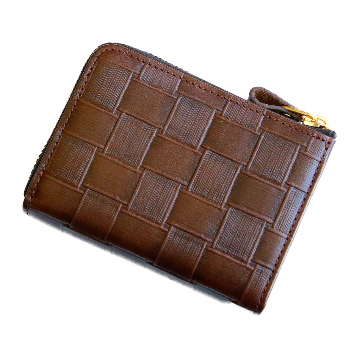 SATTO L 財布 メンズ 栃木レザー 本革 薄い L字ファスナー ミニ財布