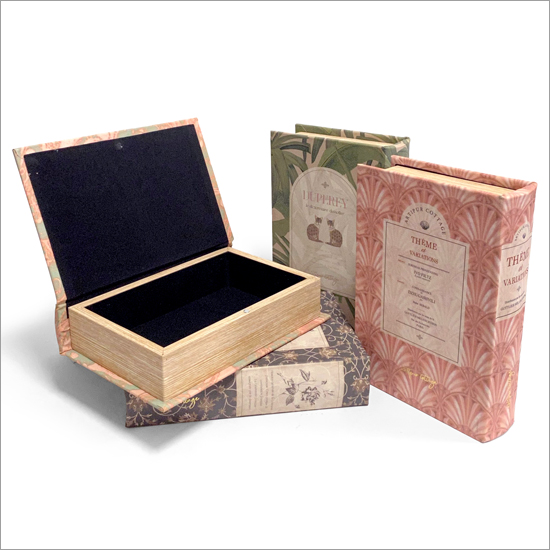 アンティーク ブックボックス Z 小物入れ 収納箱 本型 古書型