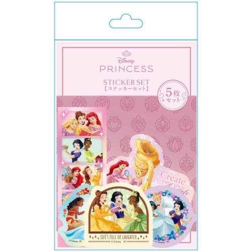 ディズニープリンセス ディズニー キャラクター ダイカットシール