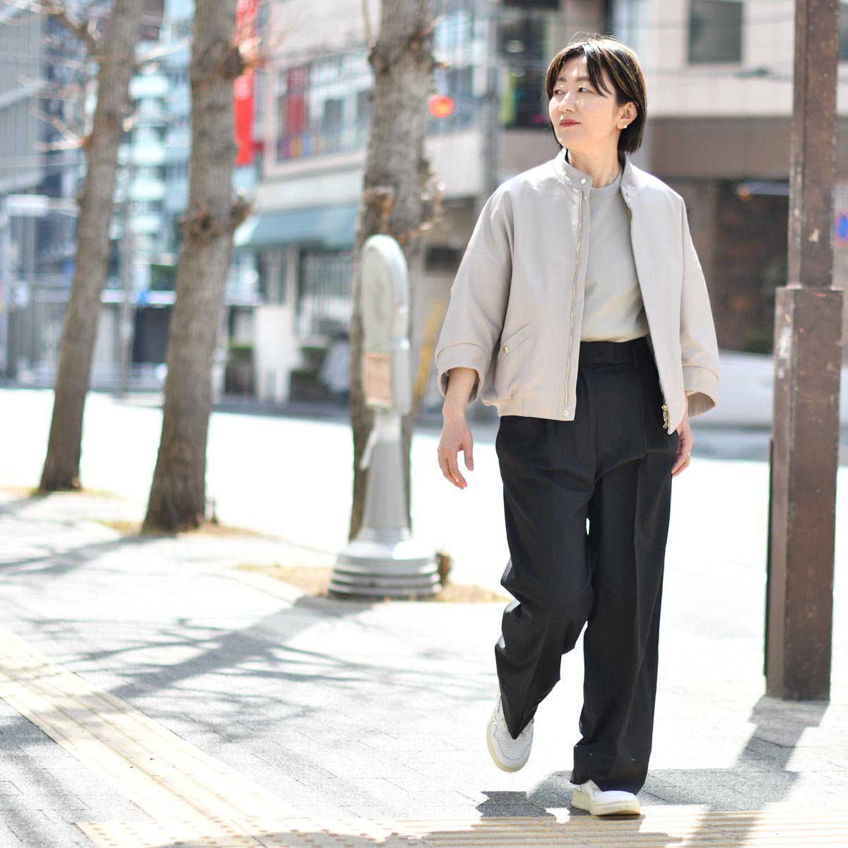 EMMETI（エンメティ） EMMETI【エンメティ】ショートブルゾン PAIGE