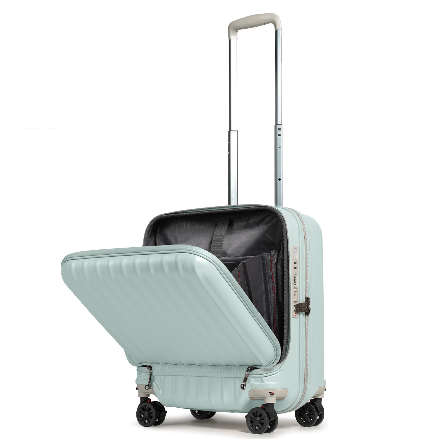 PROEVO スーツケース キャリーケース 機内持ち込み フロントオープン S