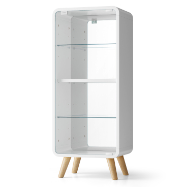 コレクションケース 4段 コレクションシェルフ ガラスディスプレイ