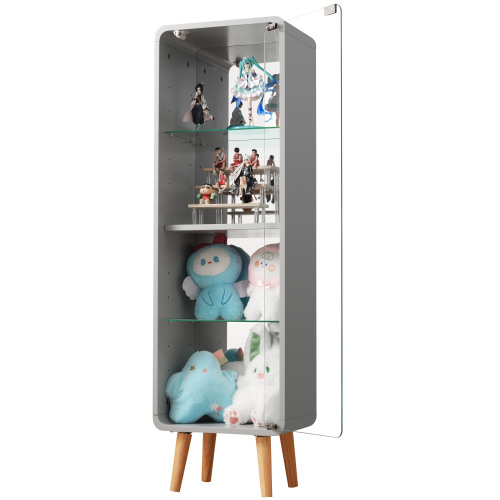 コレクションケース 4段 コレクションシェルフ ガラスディスプレイ