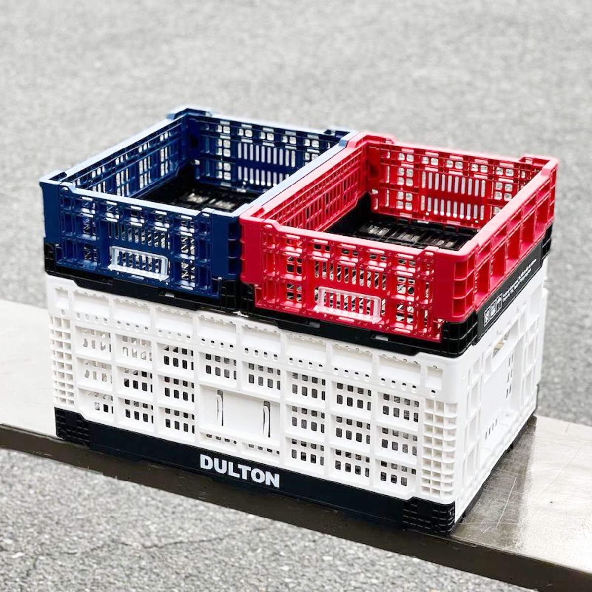 ダルトン DULTON フォールディングメッシュストレージ 幅40×奥行60×高