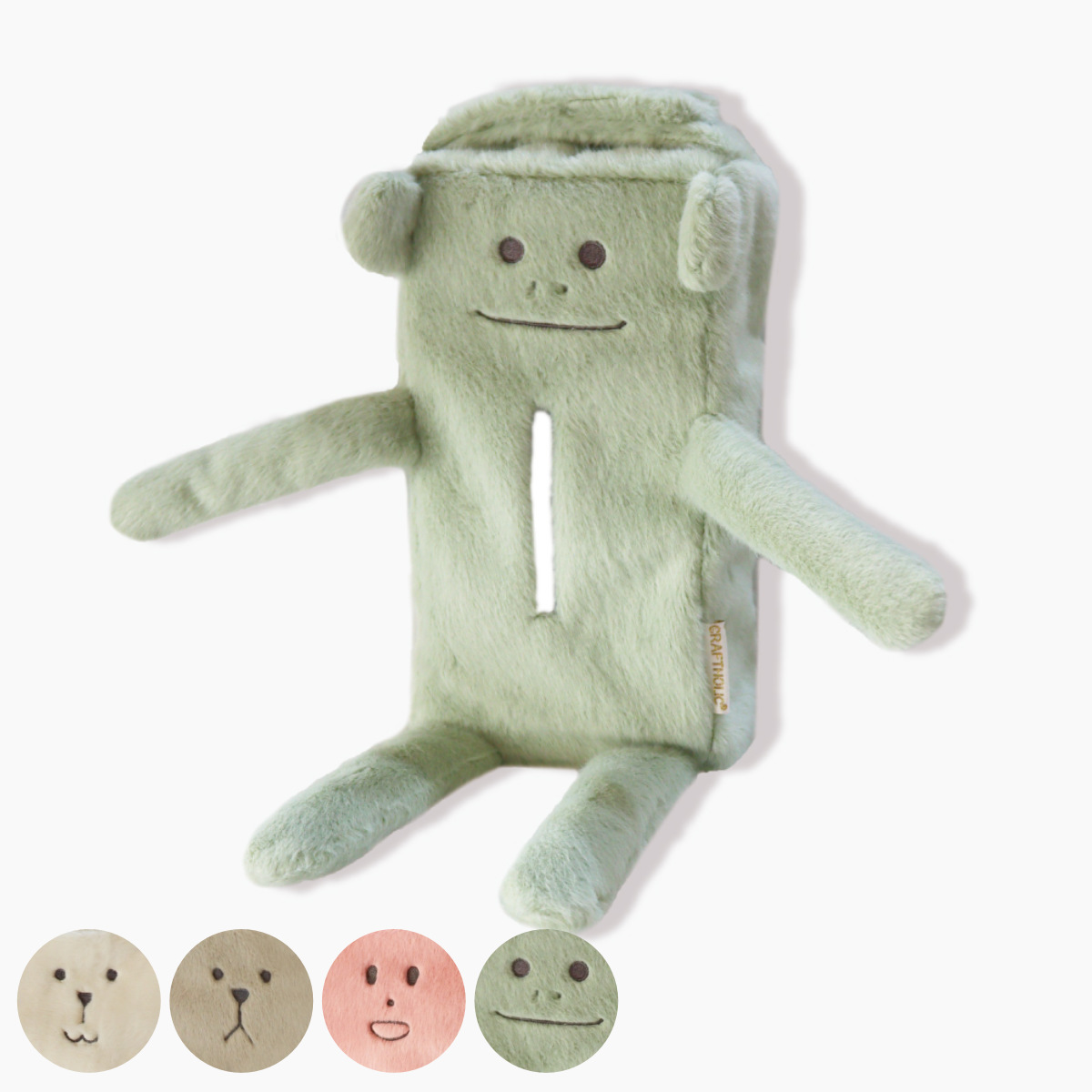 CRAFTHOLIC ティッシュケース Ohana CRAFT （ ティッシュ ケース 収納