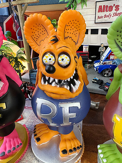 ラットフィンクボビングヘッド4体フィギュア3体セットアメリカン雑貨