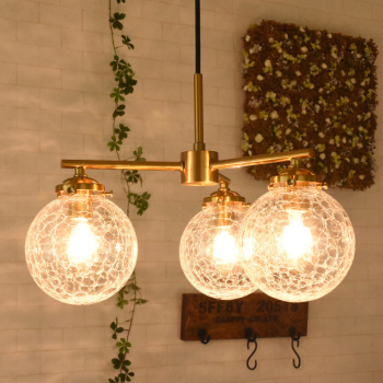 ペンダントライト 3灯 シーリングライト ガラス 丸 おしゃれ 北欧 led