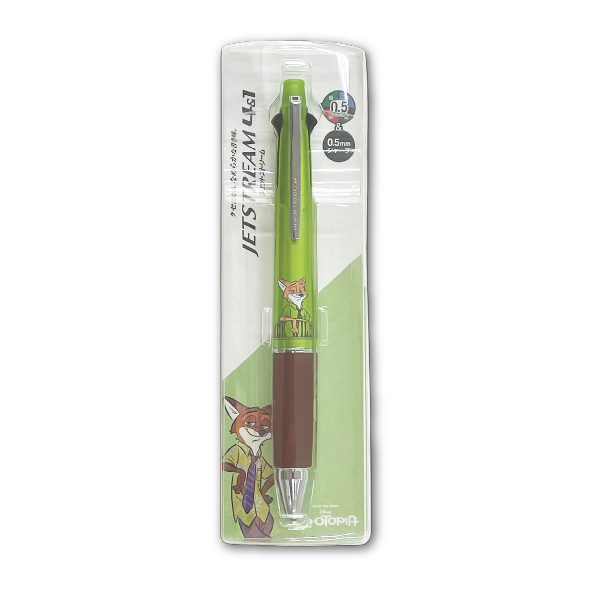 ジェットストリーム 4＆1 ディズニー 三菱鉛筆 4色ボールペン シャープ