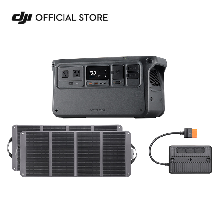 DJI ポータブル電源 DJI Power 1000 ソーラー発電機コンボ240 W