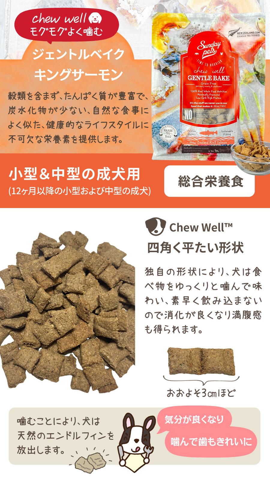 Sunday Pets（サンデーペッツ） ドッグフード ジェントルベイク