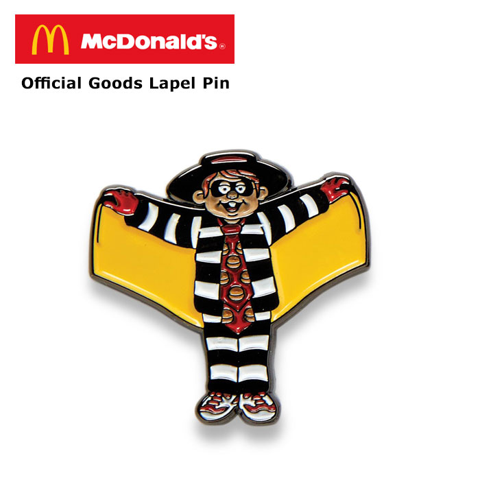 マクドナルド ピンバッジ マクドナルドのピンバッジ。 | プレイズ
