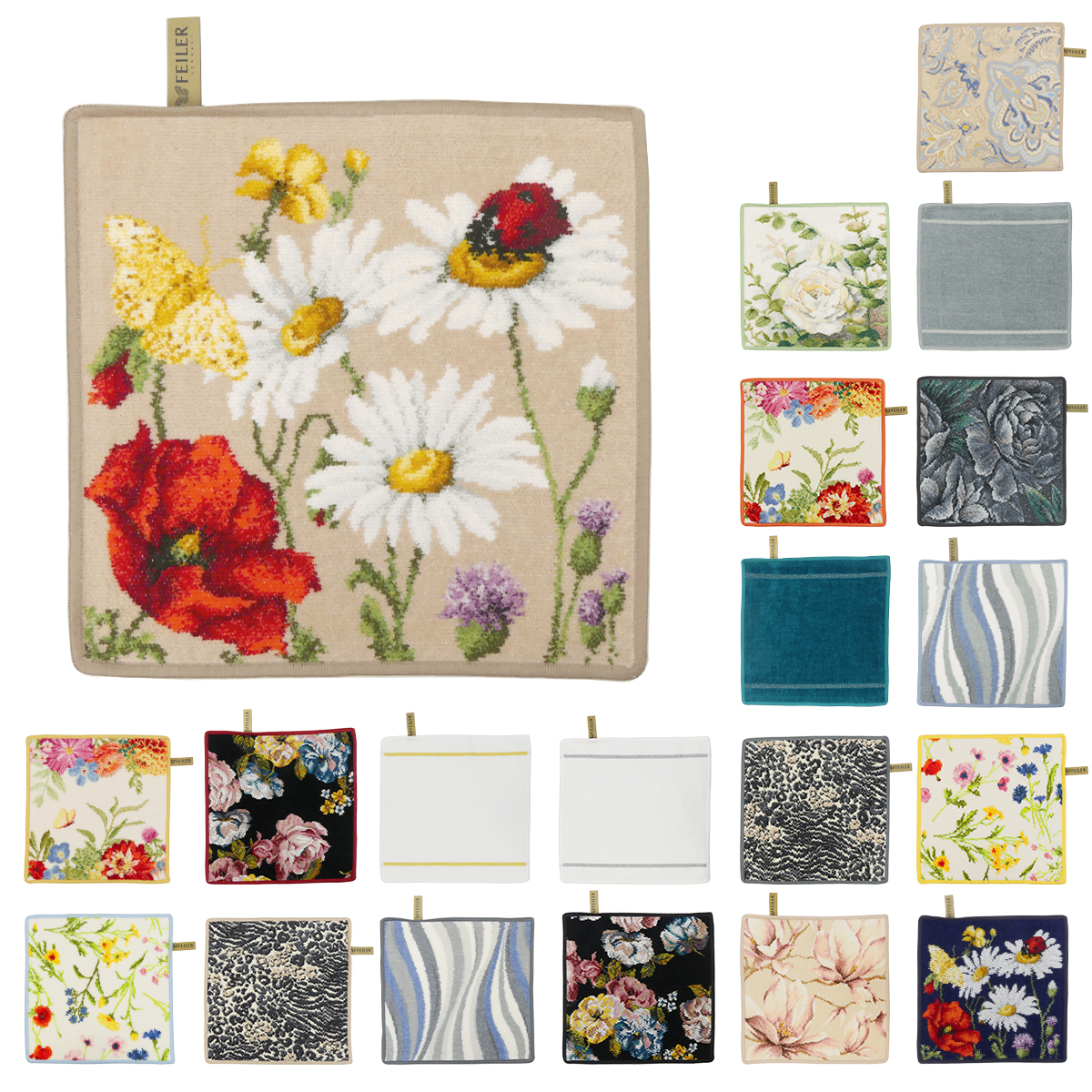 銀座三越限定 FEILER タオルハンカチセット 銀座三越限定 FEILER