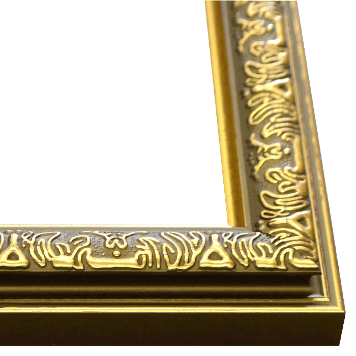 額縁専門店ないとう デッサン額縁 シャイン/ゴールド A3（420×297mm