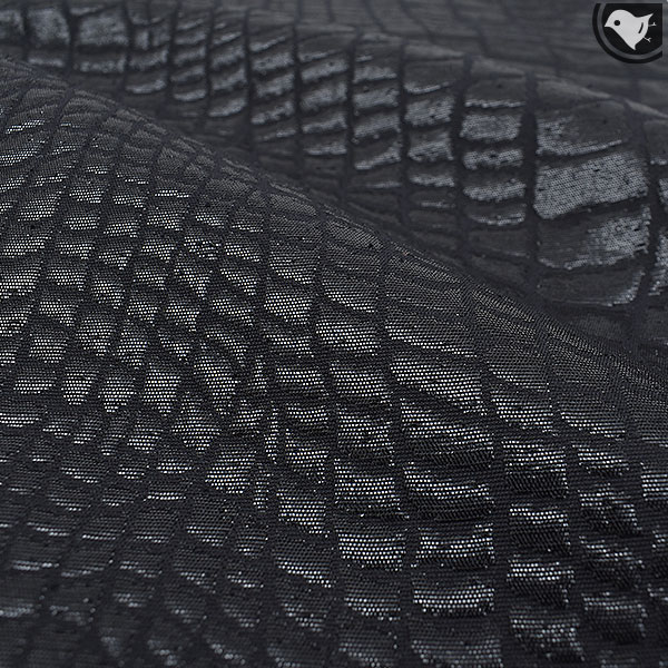 京丹後産 風通膨れ織 黒クロコ 松田忍 謹製 袋帯 正絹 日本製 : 帯専門