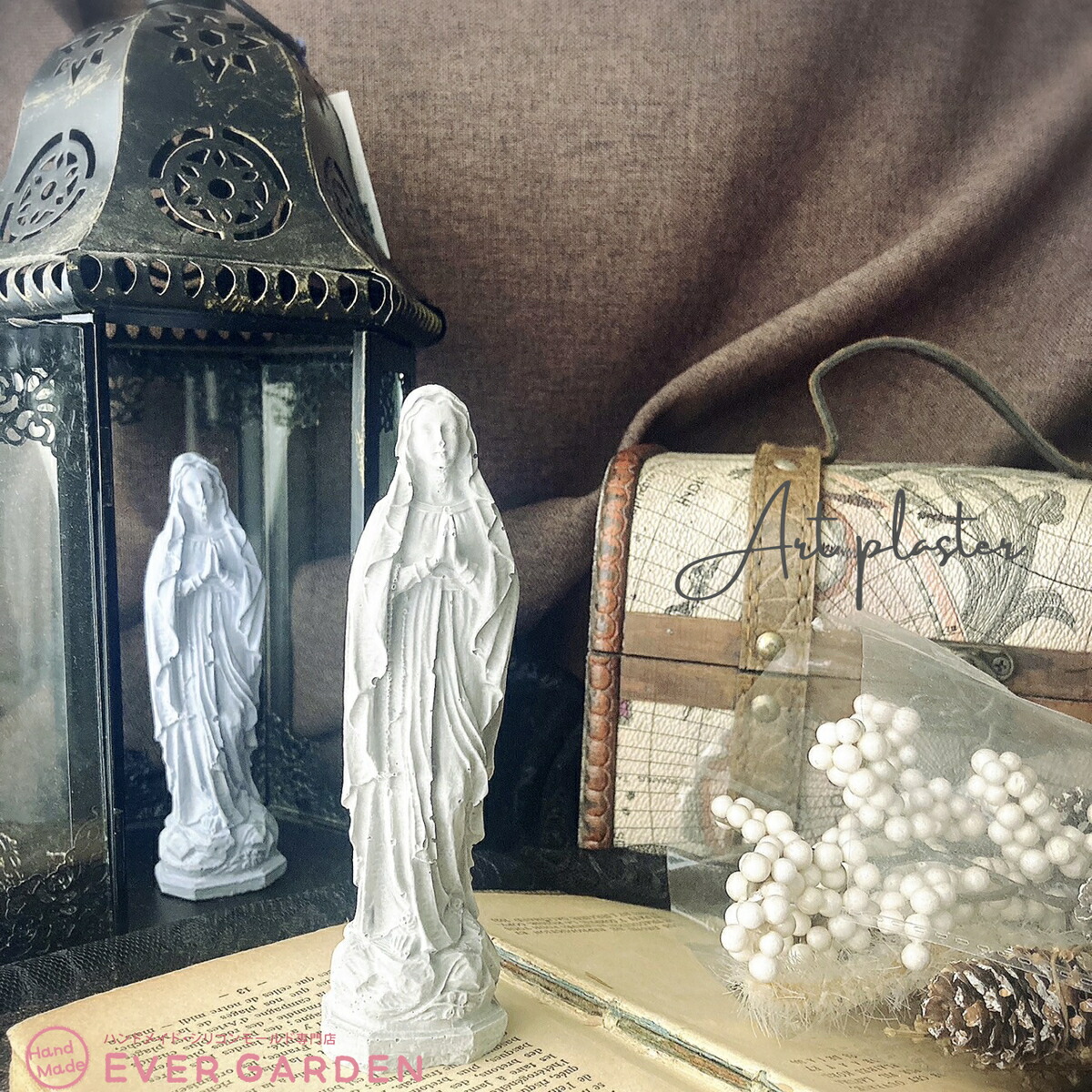 Ever garden マリア 像 シリコンモールド 聖母 マリア様 立体 アロマ