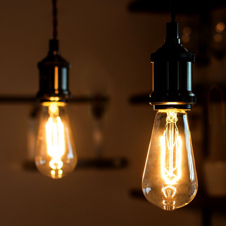 ペンダントライト エジソン電球付 照明 おしゃれ インダストリアル