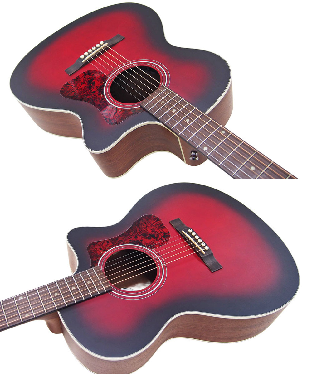 GUILD ギルド アコースティックギター OM-240CE OXB Oxblood Burst