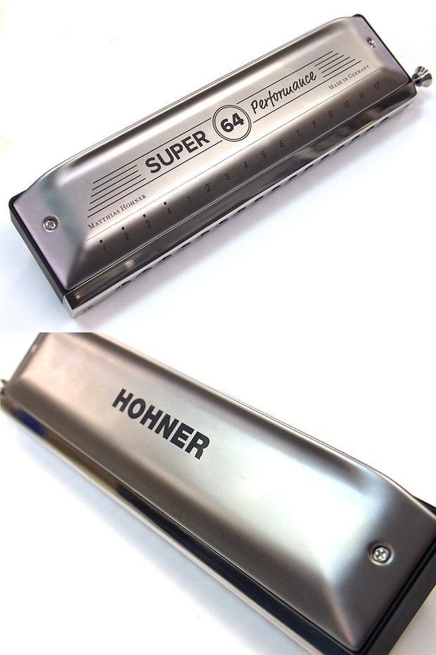 HOHNER ホーナー New Super64 スーパー64 クロマチックハーモニカ C調
