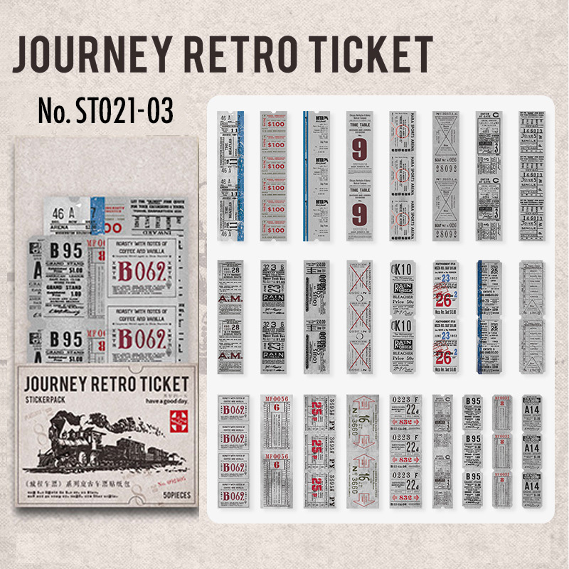 ヴィンテージ チケット 紙モノ コラージュ素材 ジャンクジャーナル