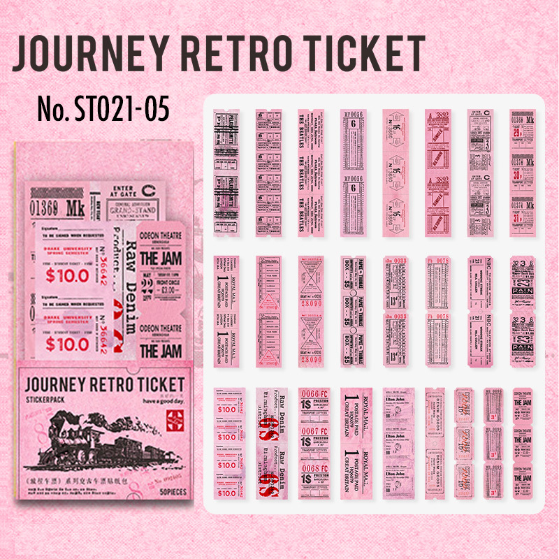 ヴィンテージ チケット 紙モノ コラージュ素材 ジャンクジャーナル