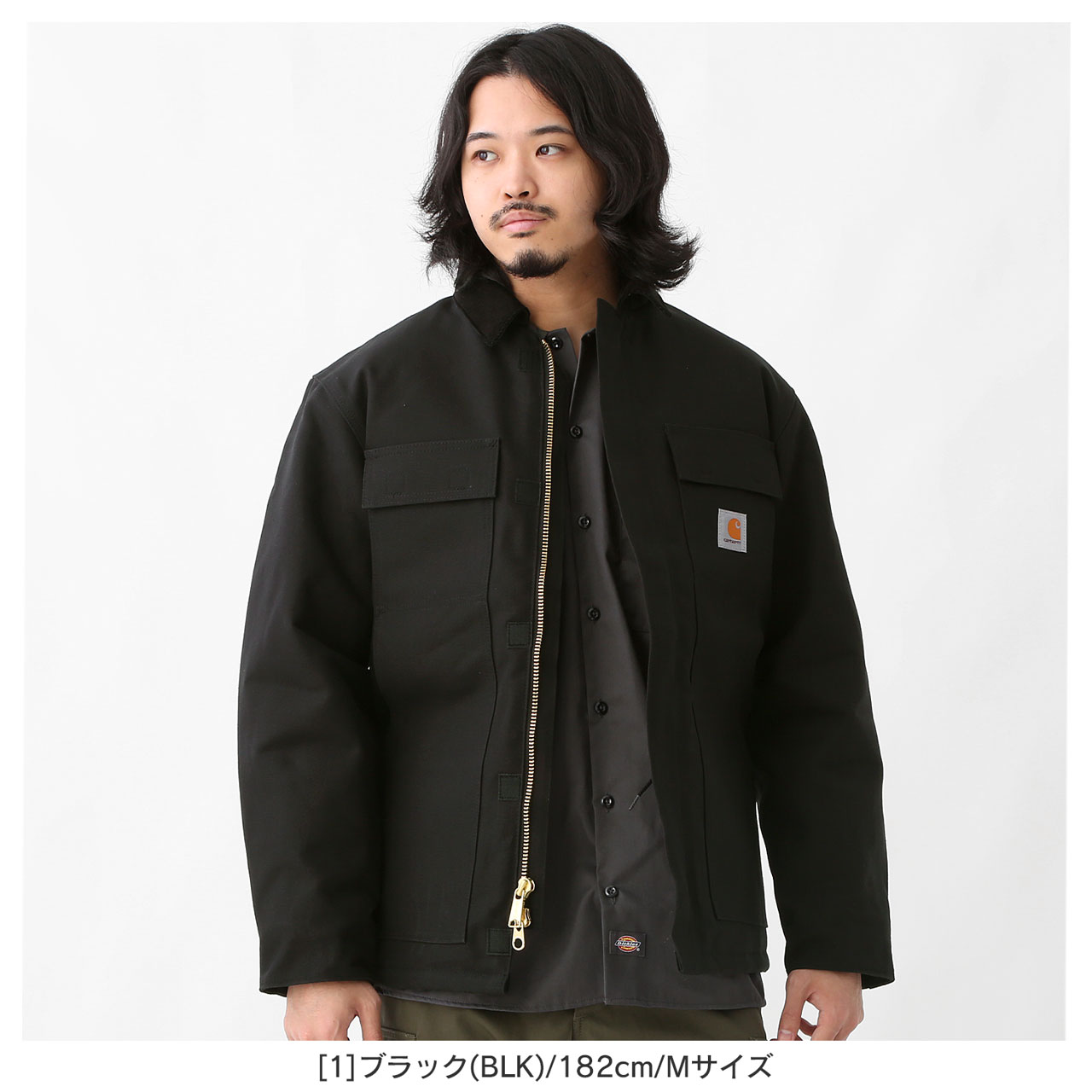 大人気❗️Carhartt トラディショナルジャケット ブラック J02 BLK