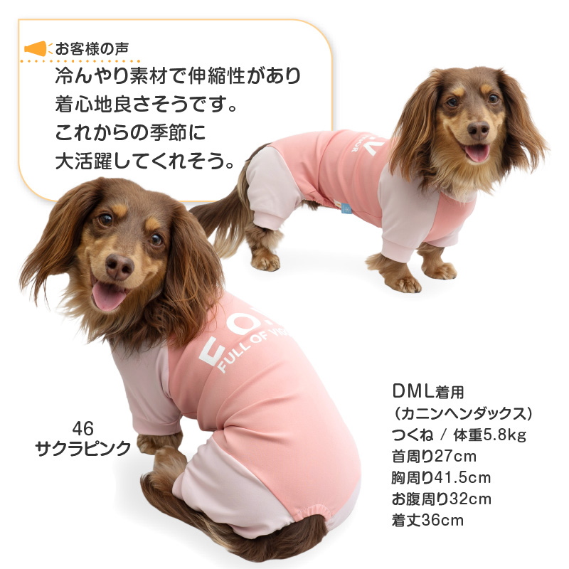 full of vigor（フルオブビガー） 犬 服 ドッグプレイ(R) 接触冷感