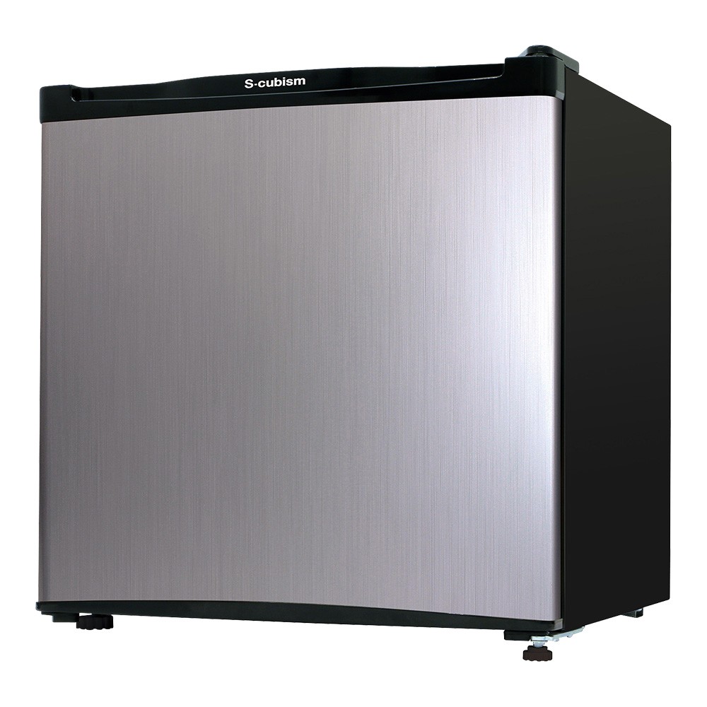 冷蔵庫 1ドア 46L ミニ冷蔵庫 製氷室付き 両開き対応（右開き、左開き