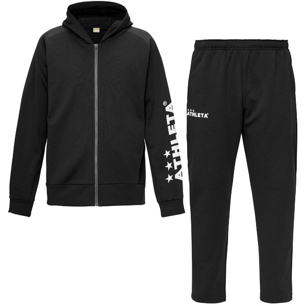 xavi76】ATHLETA アスレタ 裏起毛スウェット ジップパーカー xavi76